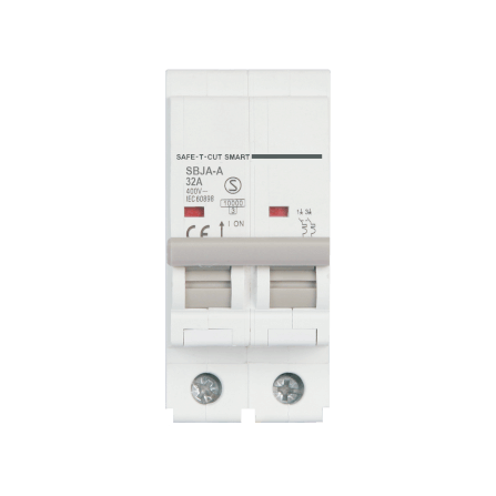 เซอร์กิตเบรกเกอร์ 32 แอมป์ 2 โพล 10KA เซฟ-ที-คัท สมาร์ท รุ่น US สีขาว_0